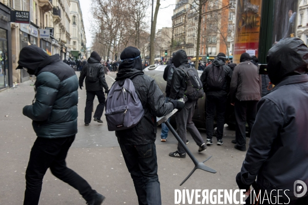 Manifestation contre la réforme des retraites