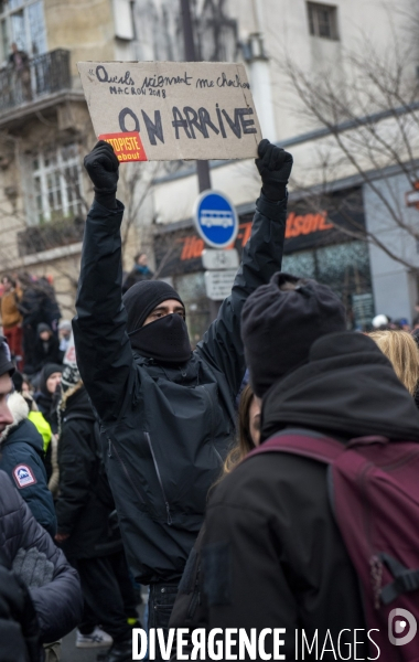 Manifestation contre la réforme des retraites