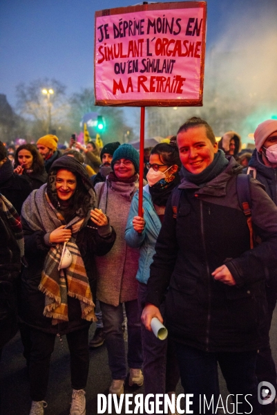 Manifestation contre la réforme des retraites