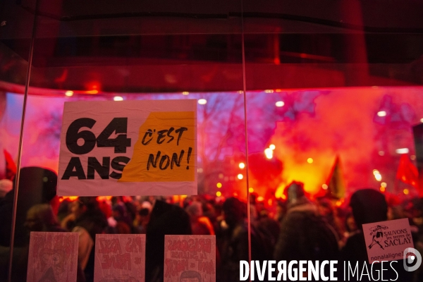 Manifestation contre la réforme des retraites