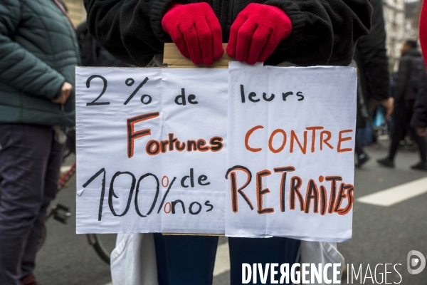 Revendications contre l allongement de l âge du départ à la retraite