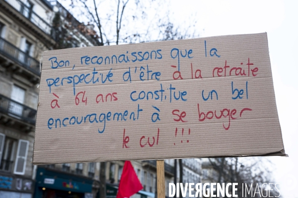 Revendications contre l allongement de l âge du départ à la retraite