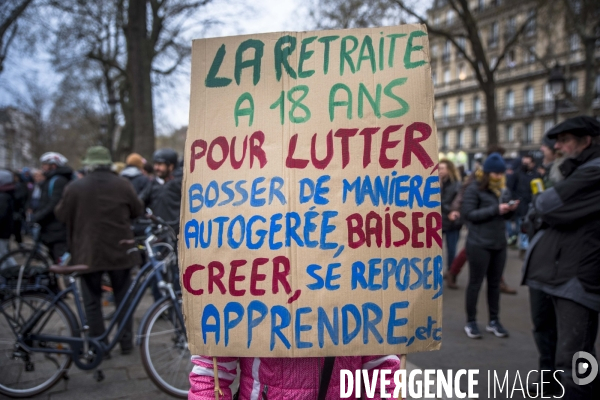 Revendications contre l allongement de l âge du départ à la retraite