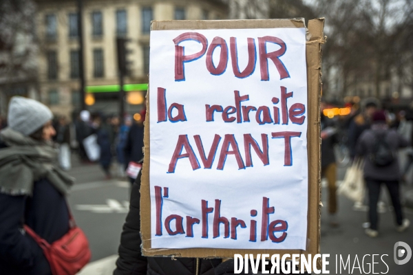 Revendications contre l allongement de l âge du départ à la retraite