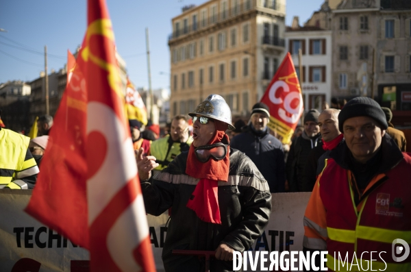 Manif retraite à Marseille
