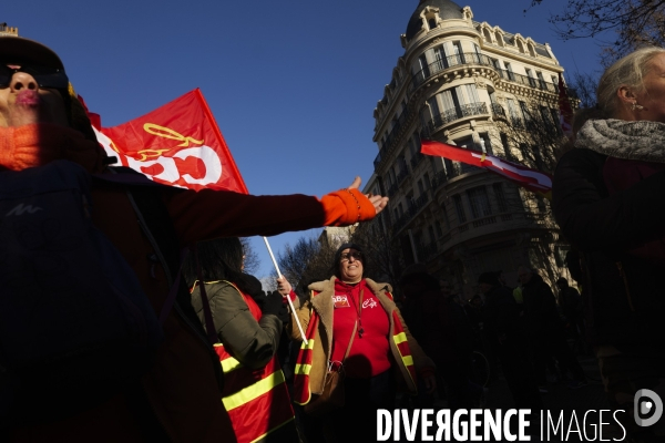 Manif retraite à Marseille