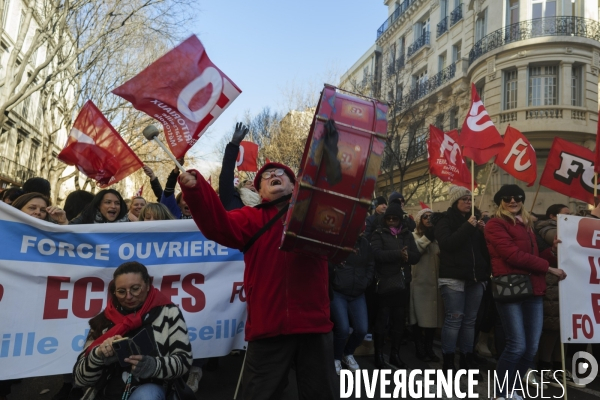 Manif retraite à Marseille