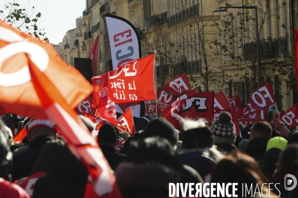 Manif retraite à Marseille