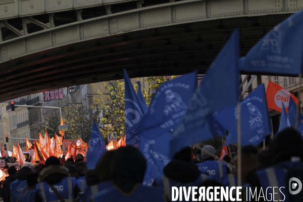 Manif retraite à Marseille