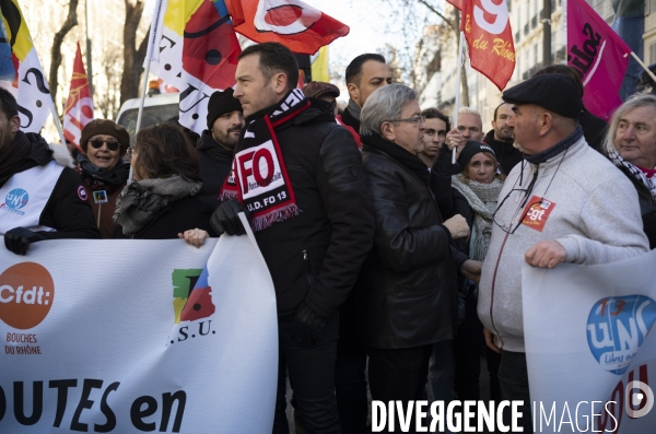 Manif retraite à Marseille