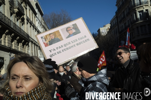 Manif retraite à Marseille