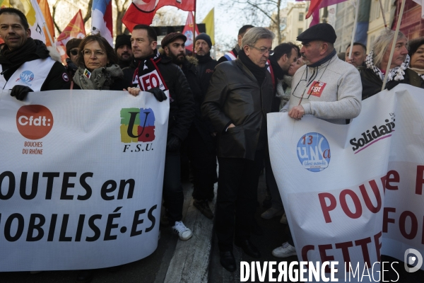 Manif retraite à Marseille