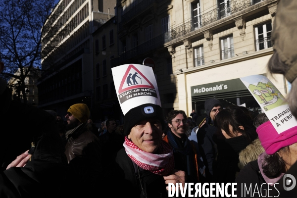 Manif retraite à Marseille
