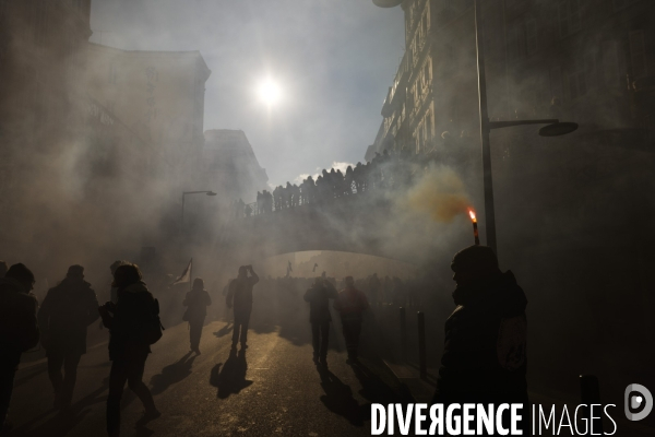 Manif retraite à Marseille