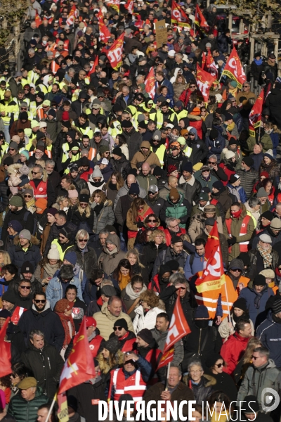 Manif retraite à Marseille