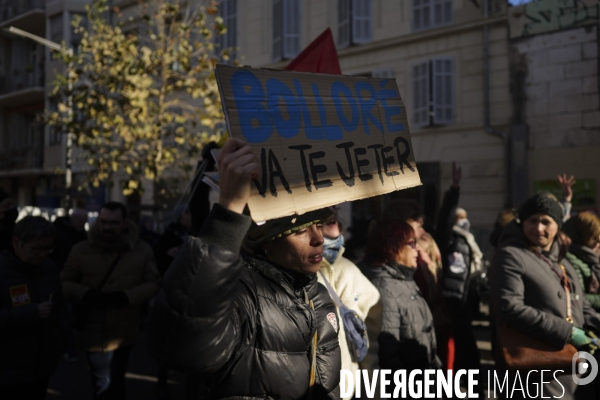 Manif retraite à Marseille