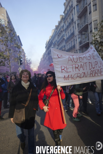 Manif retraite à Marseille