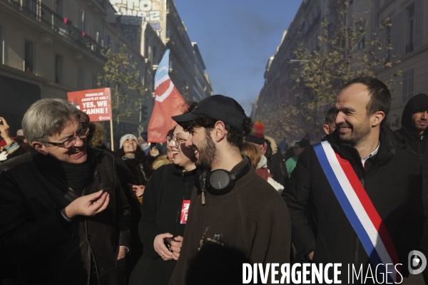 Manif retraite à Marseille