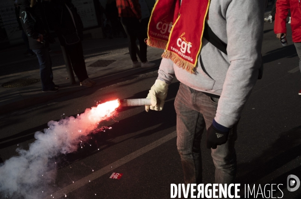 Manif retraite à Marseille