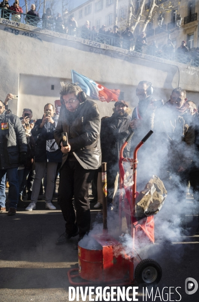 Manif retraite à Marseille