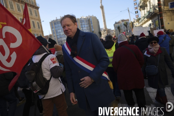 Manif retraite à Marseille