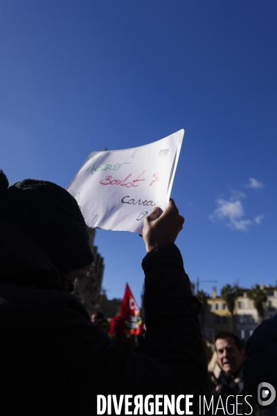 Manif retraite à Marseille