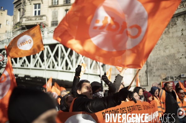 Manif retraite à Marseille