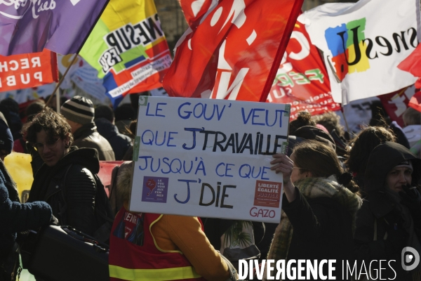 Manif retraite à Marseille