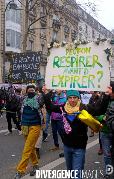 1 ère manifestation contre la reforme des retraites