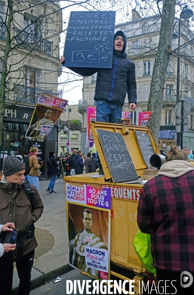 1 ère manifestation contre la reforme des retraites