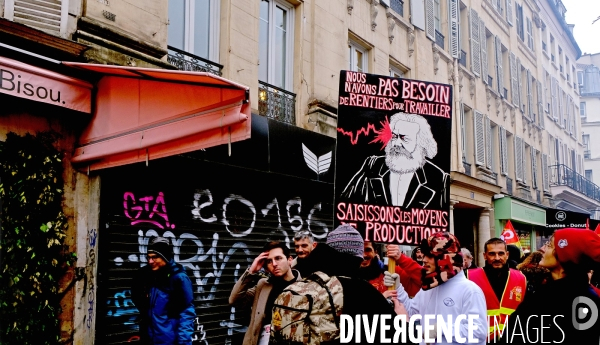 1 ère manifestation contre la reforme des retraites