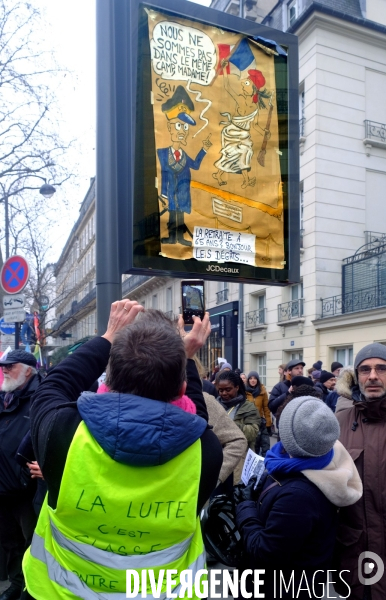 1 ère manifestation contre la reforme des retraites