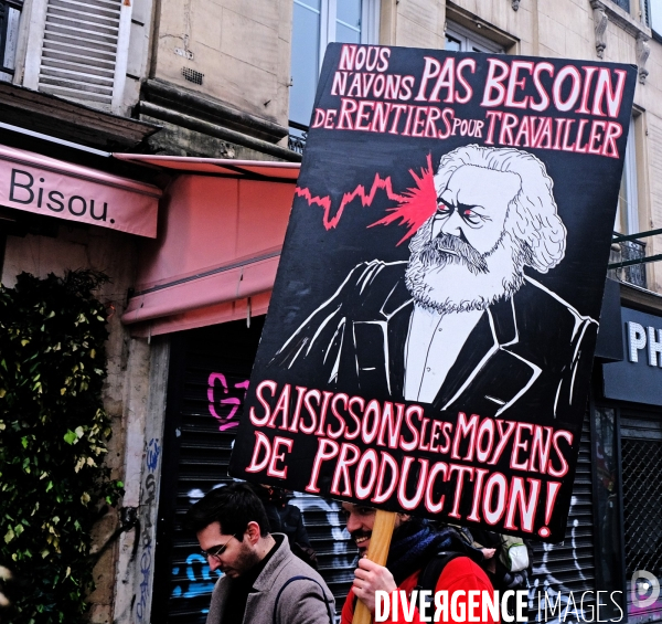 1 ère manifestation contre la reforme des retraites