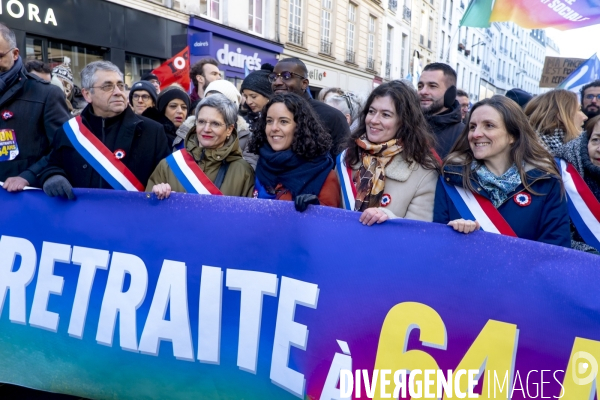 Les jeunes manifestent contre la réforme des retraites