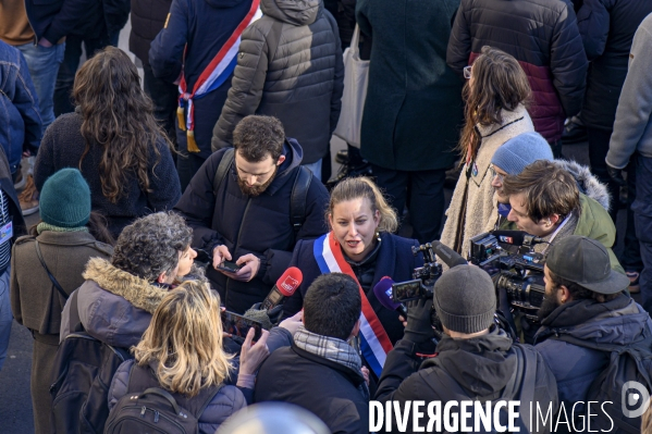 Les jeunes manifestent contre la réforme des retraites