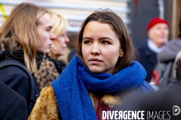 Les jeunes manifestent contre la réforme des retraites