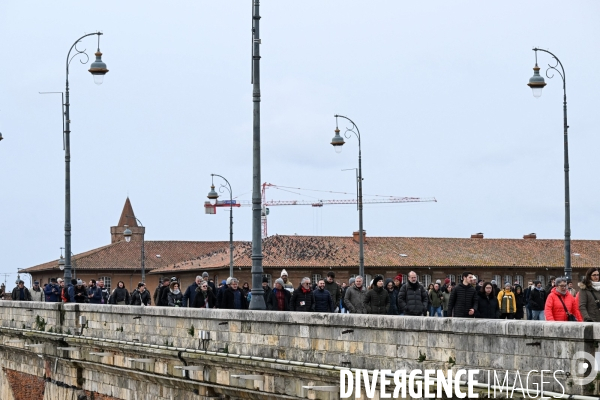 Toulouse : 1ere manifestation contre la reforme de la retraite