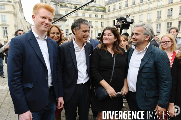 Assemblée nationale entrée des nouveaux députés nupes