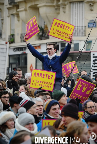 La marche pour la vie