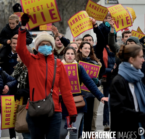 La marche pour la vie