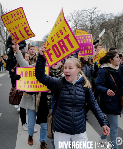 La marche pour la vie