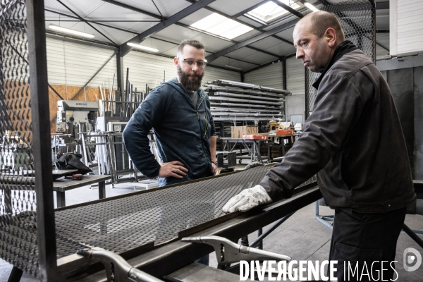 Apprentissage en metallerie chez les compagnons du devoir et du tour de france