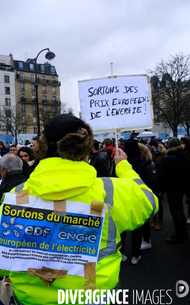 Manifestation du  Collectif pour la survie de la boulangerie et de l artisanat 