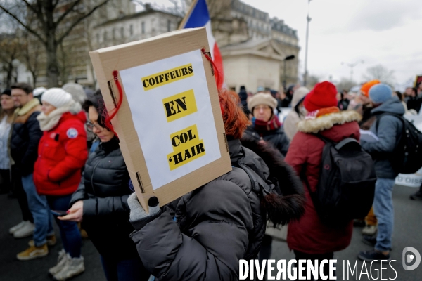 Manifestation de commerçants à l appel du collectif pour la survie de la boulangerie et de l artisanat