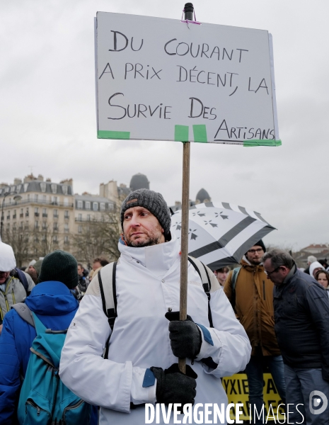 Manifestation de commerçants à l appel du collectif pour la survie de la boulangerie et de l artisanat