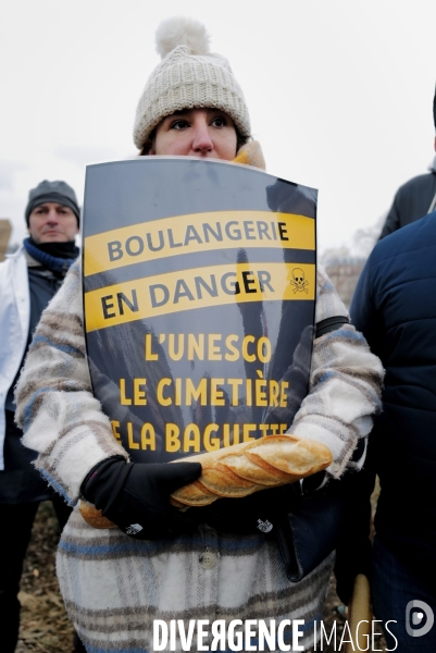 Manifestation de commerçants à l appel du collectif pour la survie de la boulangerie et de l artisanat