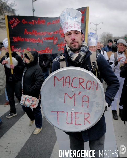 Manifestation de commerçants à l appel du collectif pour la survie de la boulangerie et de l artisanat