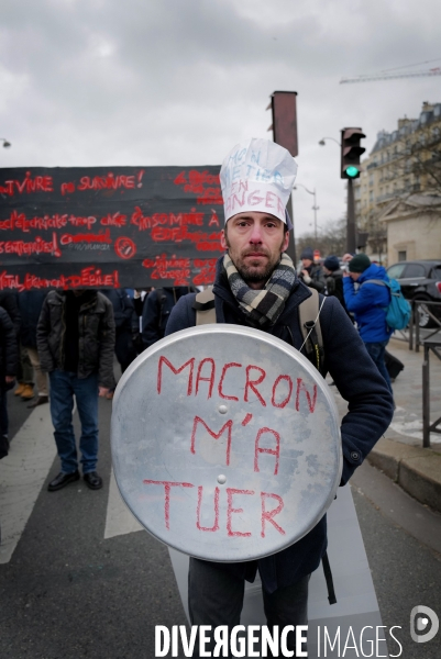 Manifestation de commerçants à l appel du collectif pour la survie de la boulangerie et de l artisanat