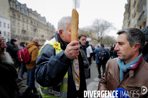 Manifestation de commerçants à l appel du collectif pour la survie de la boulangerie et de l artisanat