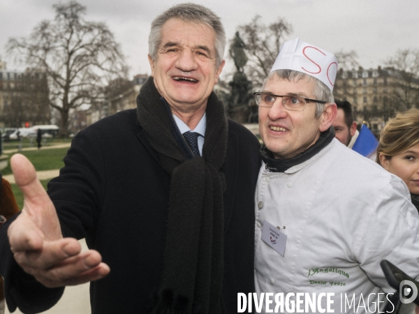 Fra - les artisans et boulangers dans la rue - paris